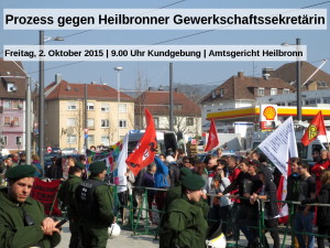 Prozess gegen Heilbronner Gewerkschaftssekretärin